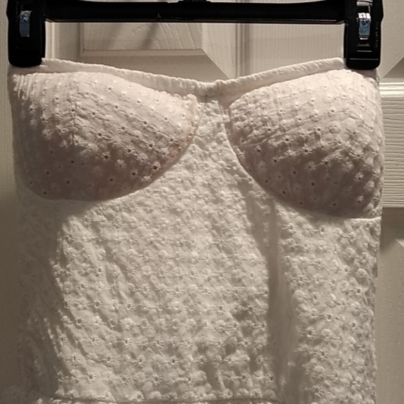 Peplum tube top - Picture 2 of 4